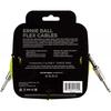 Câble instrument - Ernie Ball - EEB 6414 - 3 m - Vert - Blindage 95%