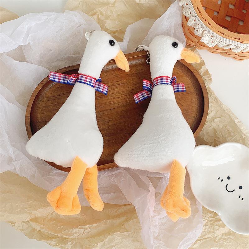 New Duck Plush Doll Pendant Mini Grabbing Machine Doll