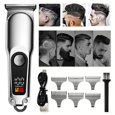 Neuer Trimmer für Männer Friseursalon Haarschneider Herren Rasenmäher Rasierer Bart Haarschnitt Maschine Elektrorasierer Haarschneidemaschine