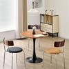 Trendy European Dining Chairs White Nordic Metal Office Dining Chairs Modern Luxury Muebles Para El Hogar Home Furniture