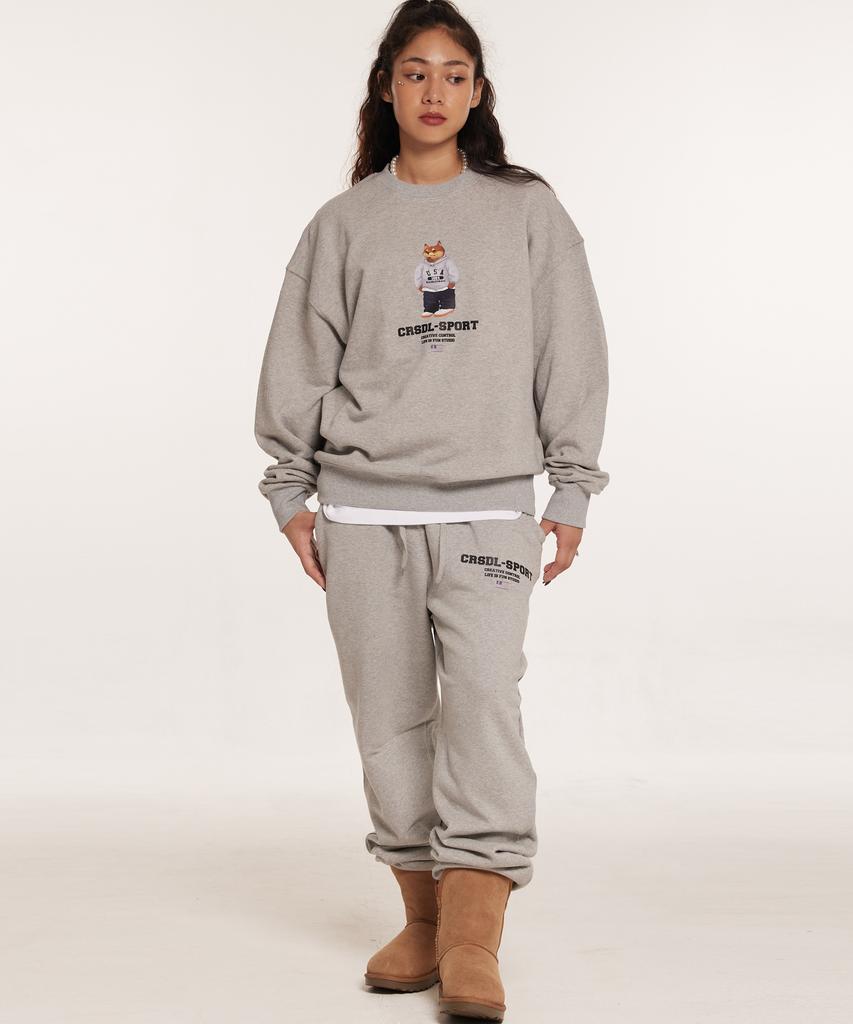 CREAM SODA LAB Crsdel Sports Jogger Pants Gray