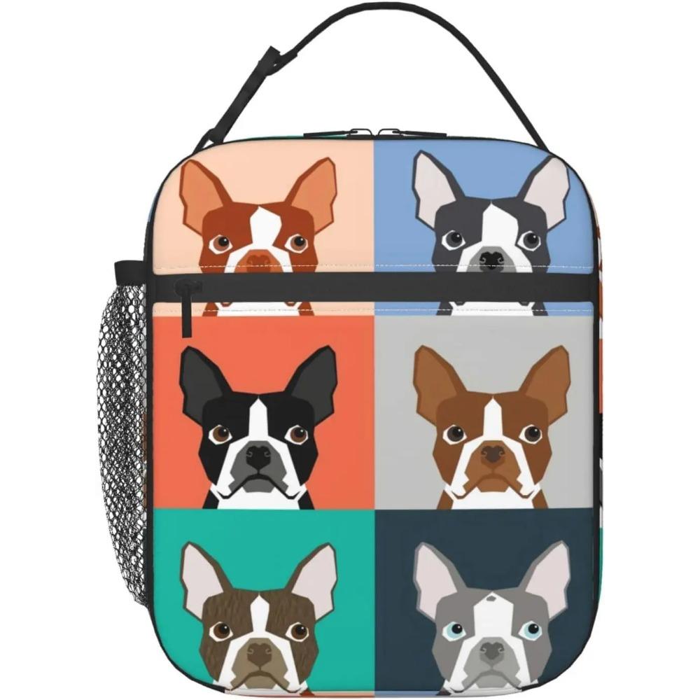 Animal Lunch Bag Insulated Reusable Lunch Box Lunch Tote Lunchbox Portable Bento Bags For Men Women Office Work Travel Picnic