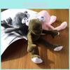 Plush Long Legged Frog Toy Keychain With Pp Cotton Filling For Kids And Collectors