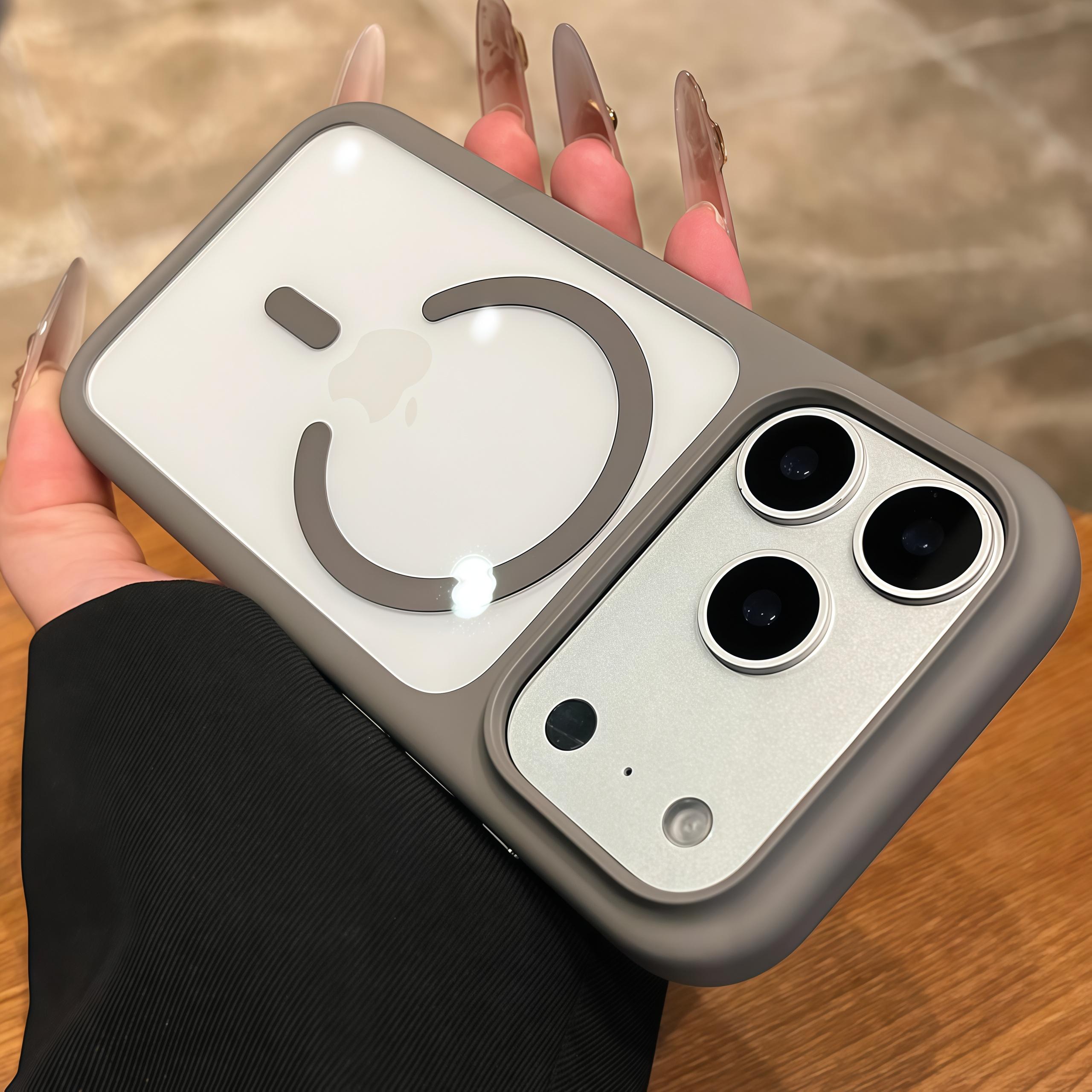 

High Transparency for Magsafe Case for iPhone 17 Pro Max 17Air 17 Pro Magnetic Built-in AI Camera Button Shockproof Cover iPhone17