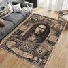 Bob Marley Reggae Art Design suitable as a non-slip mat for the living room or bedroom sofa