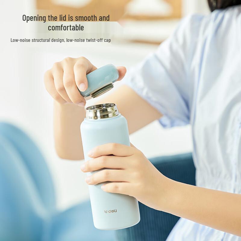 Deli LL610 Colorful Star Eco-Friendly Thermal Mug