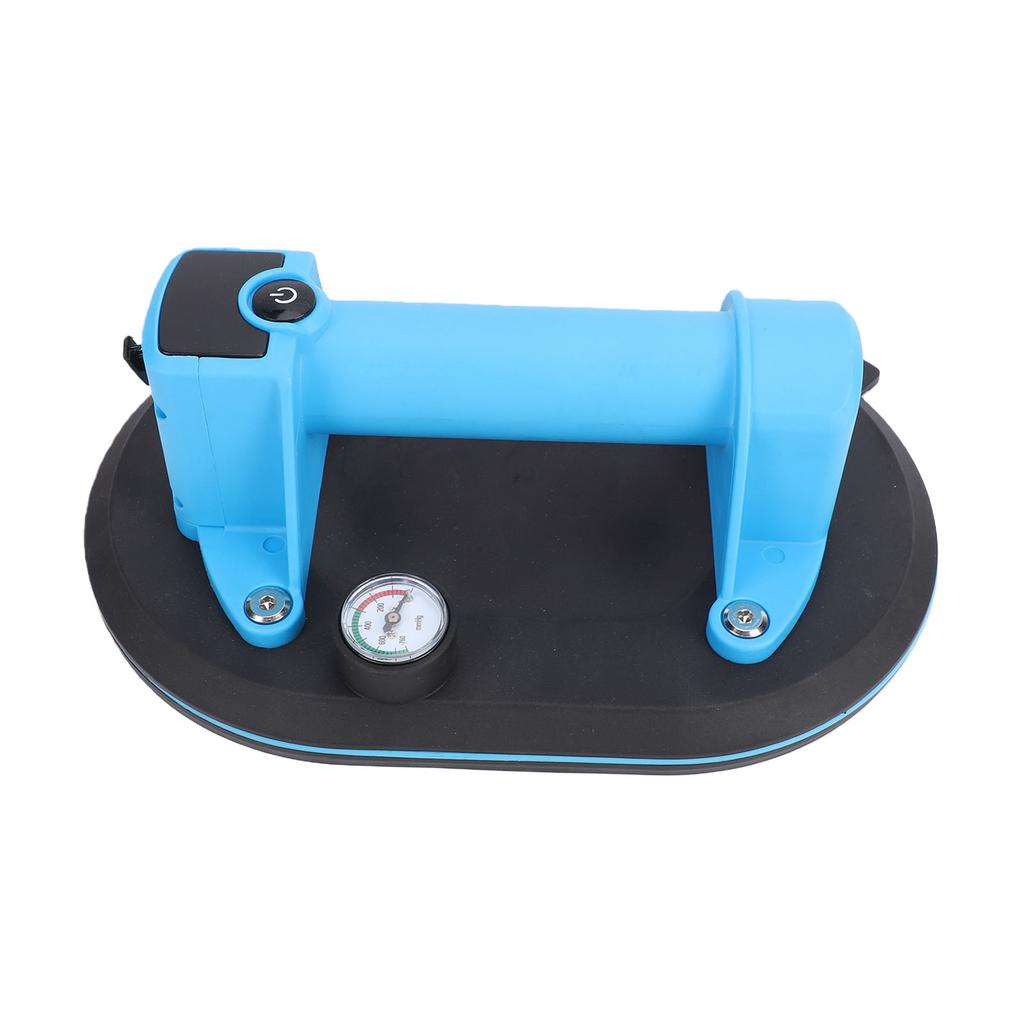Oval Electric Vacuum Suction Cup with Force and Battery Level Display Repair Tool Suction Cup Lifter Firm Tile Glass