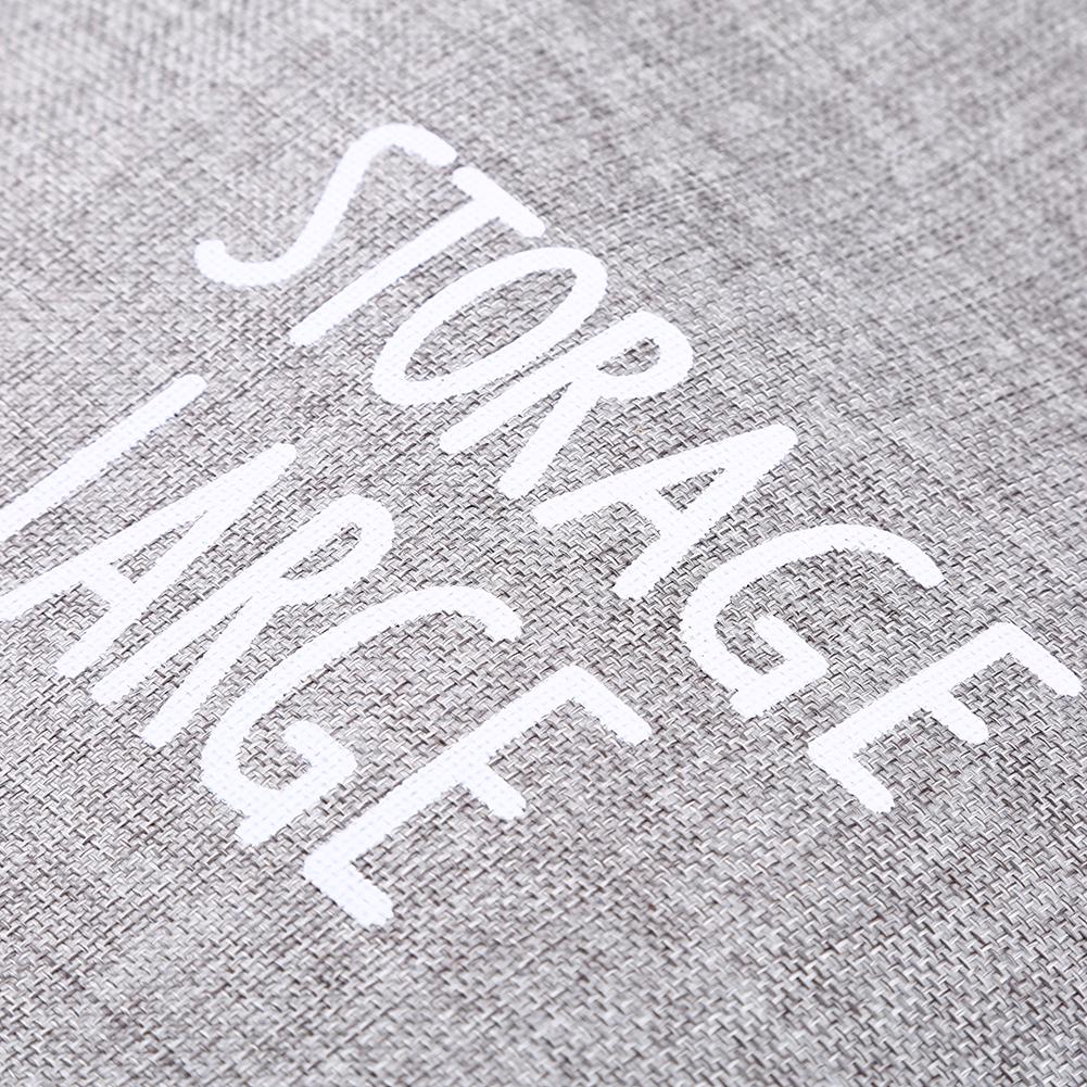 Büyük Katlanabilir Saklama Kutusu Düzenleyici Katlanabilir Sağlam Kumaş Saklama Sepeti Kulplu Giysiler Oyuncaklar Çocuk Odası Ev Yatak Odası için