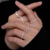 2021 Starry Sky Sparkling Index Finger Ring - Simple, Elegant, Trending Plain Ring for Women
