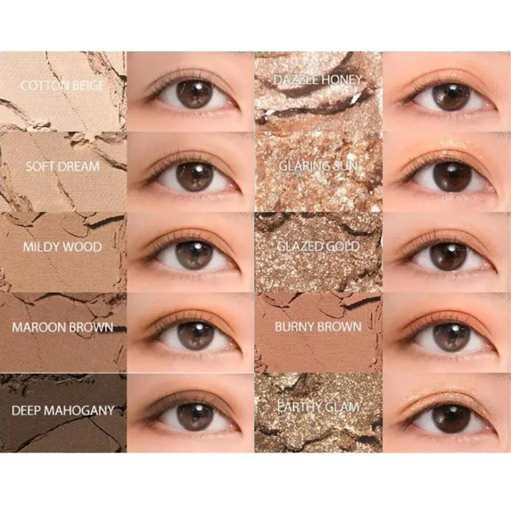 Rom&nd MELHOR QUE AS PALETAS 00-09/11-13, Inspirada no Jardim, Tons Totalmente Harmoniosos, Amigável para Iniciantes, Multiuso, K-Beauty, Maquiagem Coreana