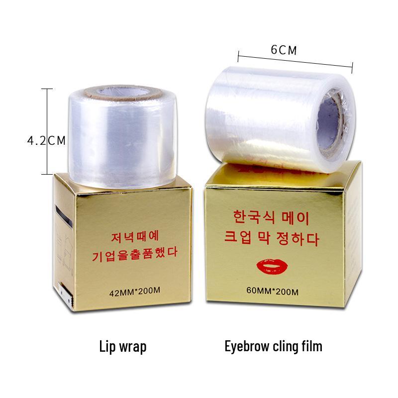 Korean Semi-Permanent Tattoo Cover Film for Eyebrows, Lips, & Eyeliner