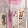 Tulip Printed Nordic Curtains Fashion Door Window Curtain Practical Elegant Beautiful Romantic Durable for Living Dining Room