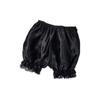 Frühlings-/Sommer-Lolita-Laternen-Shorts mit Spitzensaum: Schlank machende Sicherheits-Shorts für Damen, blickdicht
