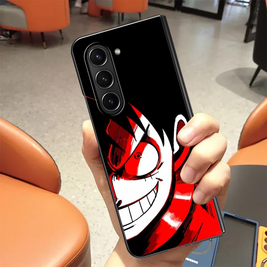 

Back Phone Cover Case for Samsung Galaxy Z Fold 7 6 5 4 3 ZFold3 ZFold5 ZFold4 ZFold7 ZFold6 Cool Anime Characters Galaxy Z Fold7