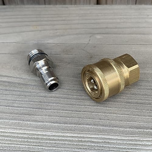 HOTEISON Ryobi High-Pressure Washer Hose, 40MPa, 60°C (122°F), Compatible with Standard Hose, Coupler Included (8M)