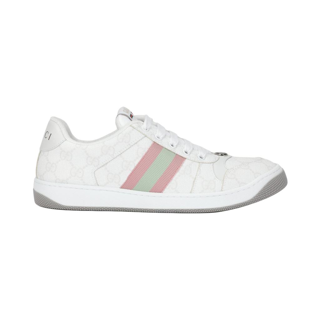 Gucci Wmns Screener Sneaker 'GG Monogram - White Pink' Women's 771134 96GE0 9058