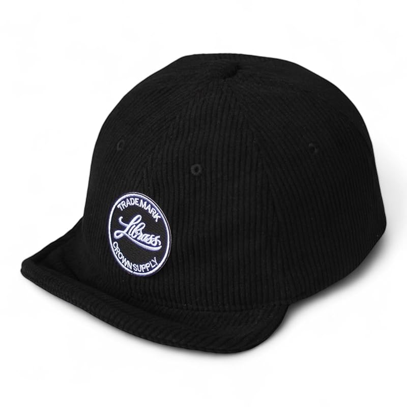 

[Librass] corduroy umpire cap Short brim short brim corduroy baseball cap baseball cap spring autumn winter men s ladies