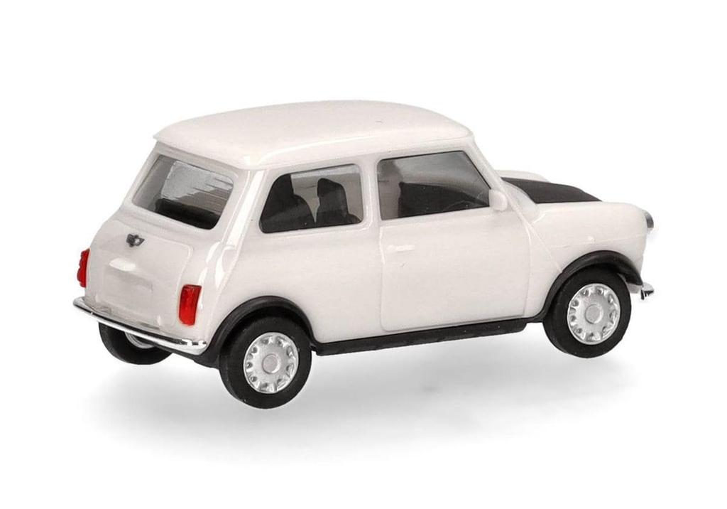 Helpa 1/87 Mini Cooper Mayfair RHD White MINI COOPER Mayfair HO Scale Die-Cast Model Car
