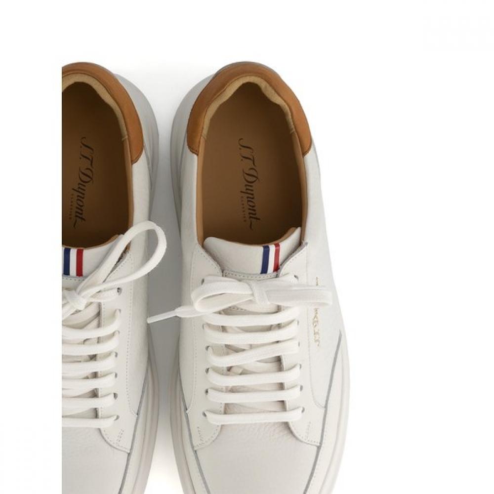 S.t. Dupont Lightweight Elevating Business Casual Simple Sneakers Pe5smc1sn408p
