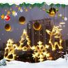 Christmas Sucker Light Hanging Led Lamp Festival Door Window Decoration