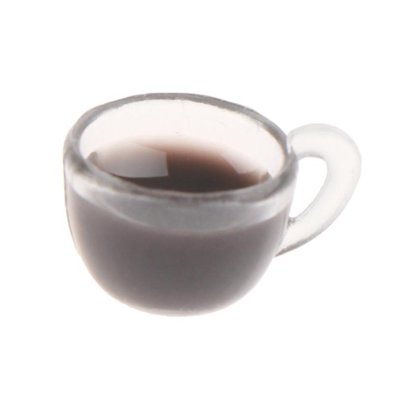 1:12 Dollhouse Miniature Mini Coffee Cup Set Model Doll Accessories Toys
