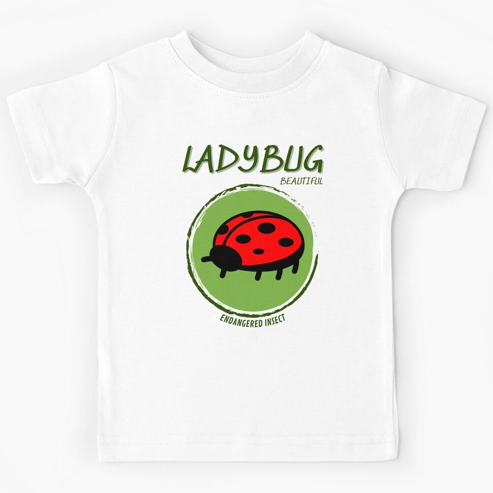Beautiful Ladybug Kids T-Shirt 170