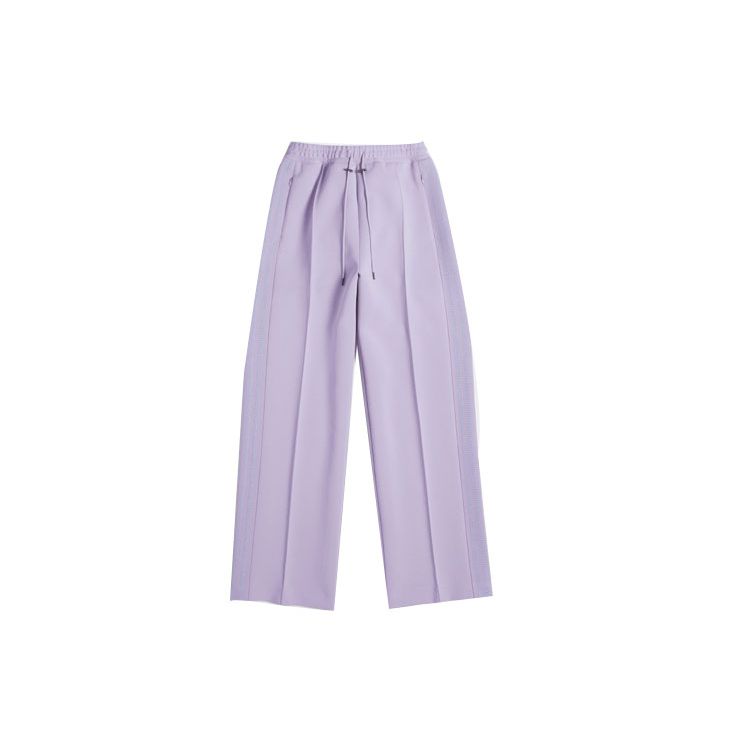 

Adidas Originals X Ivy Park Логотип Однотонные Брюки на шнуровке с широкими штанинами Повседневные Женские брюки Фиолетовый HA6703 M