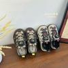 Youth Style Shoes Kids Outdoor Running Shoes Boys Girls Lightweight Breathable Mesh Rubber Sole With Rotating Buckle