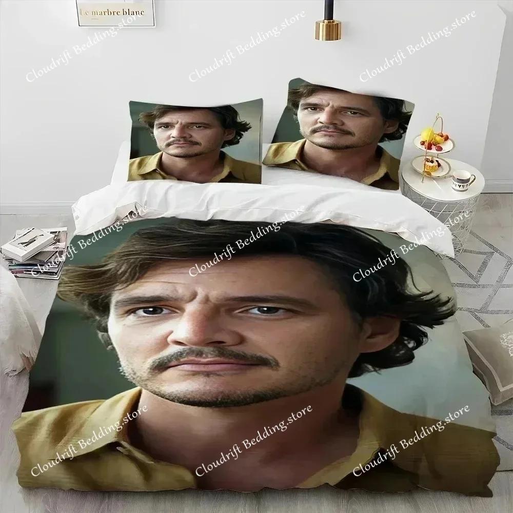 Jose Pedro Balmaceda Pascal Photo Bedding Set Pillowcase Comforter King Queen Size Boys Adult Duvet Cover Bed Set026