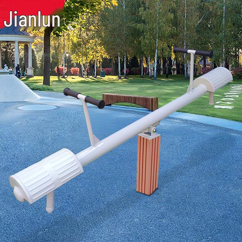 Jianlun Fitness Plastic Wood Seesaw