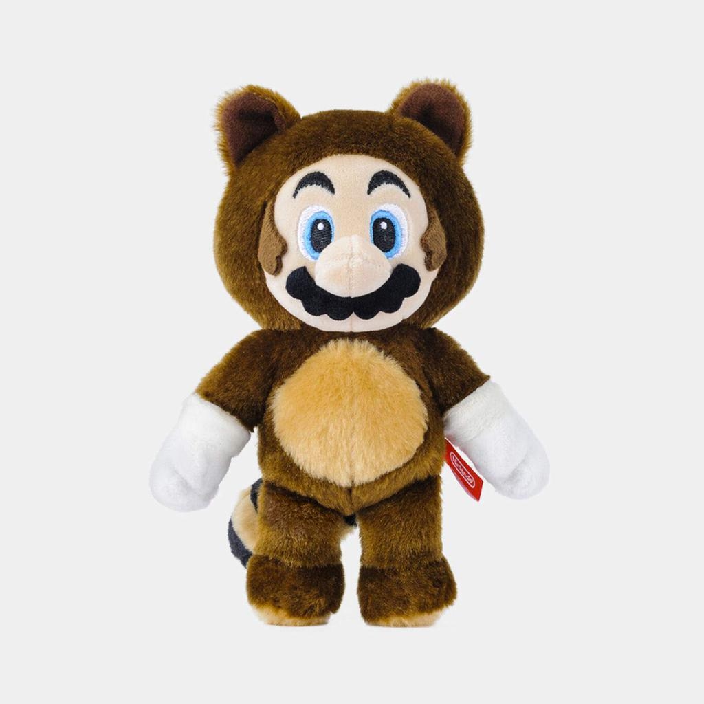Super Mario Power Up A Mascot Plush Toy Tanuki Mario
