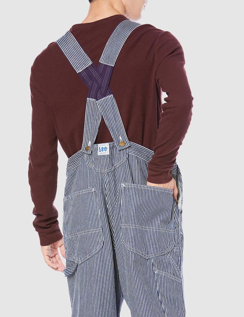 Lee Overalls Denim Overalls LM7264 Unisex Hickory XS [Official]