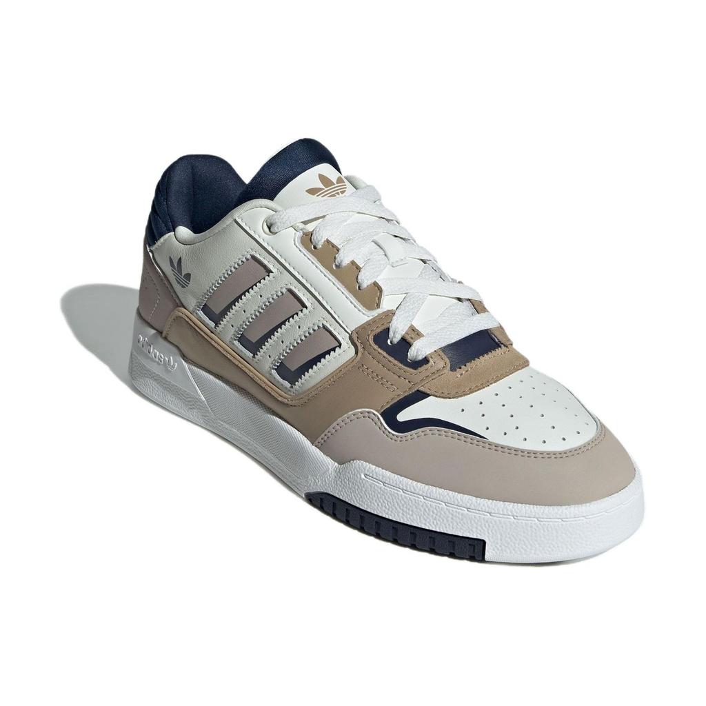 Adidas Originals Drop Step 2.0 Low Fashion Casual Durable Breathable Low-Top Skate Shoes Unisex Sneakers White Brown IG4334