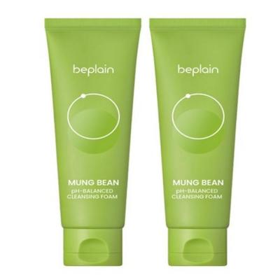 Mung Bean Mild Acidic Cleansing Foam Gentle Face Cleanser 80ml ×2