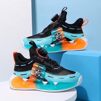 Youth Style Shoes Boys Breathable Mesh Running Shoes Outdoor Indoor Sports Lightweight Comfortable Sneakers