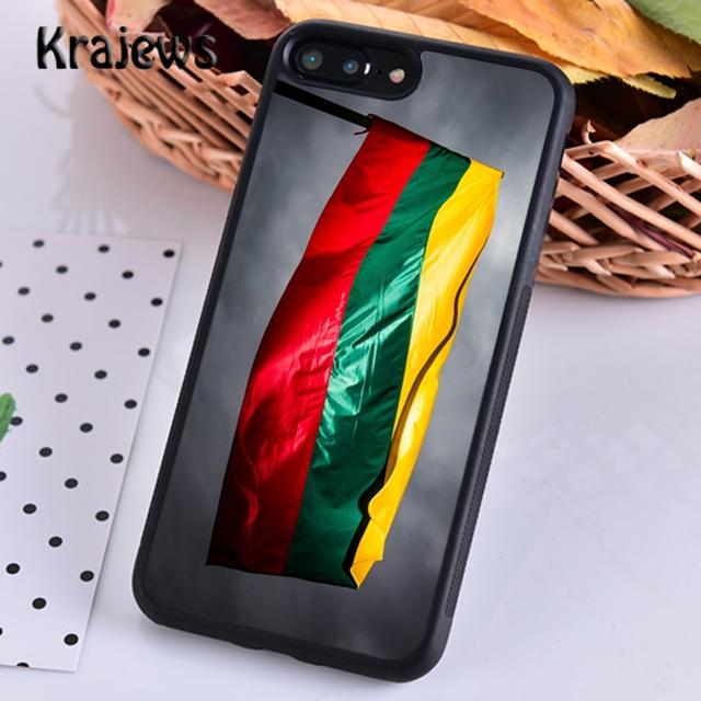 Vintage Litauen Litauische Flagge Für iPhone 17 Air 16 Handyhülle Cover 15 14 plus 12 13 pro max Fundas