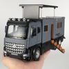 1/18 Benz Arocs Nomadism Navigator F Wohnmobil Legierung Druckguss Modellauto Heimdekoration & Computer-Schreibtisch-Schmuck Feiertagsgeschenk Spielzeug