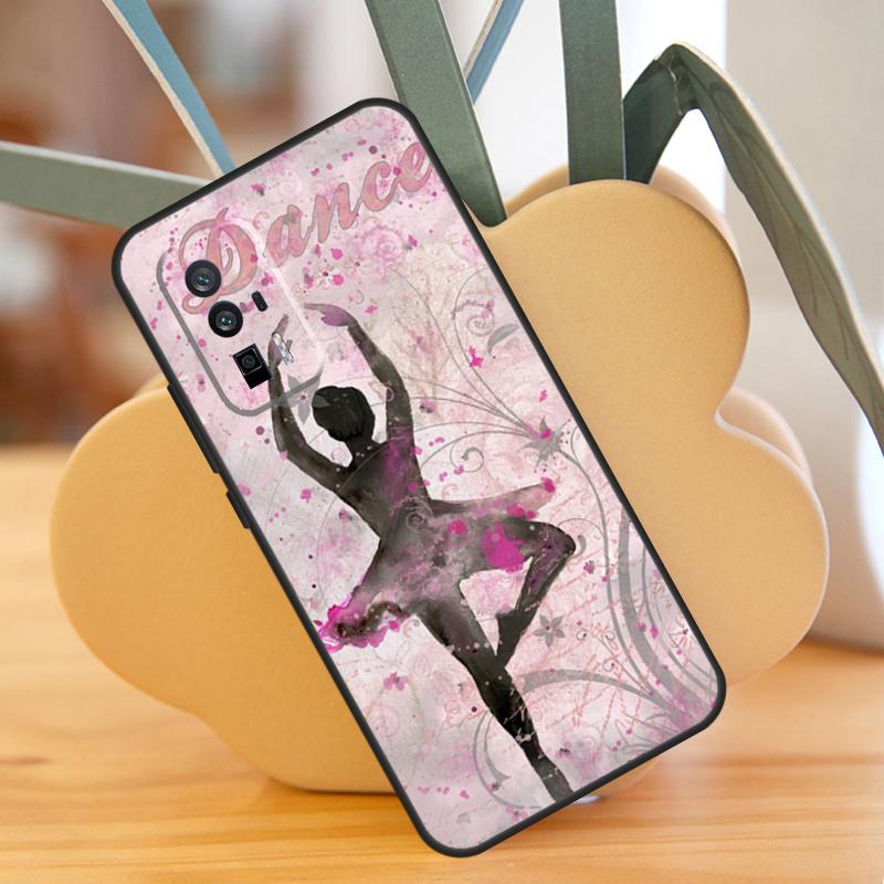 Ballerina Ballet Dance Girl Case For Xiaomi 13T 11T 12T Pro 13 14 Ultra 12 Lite POCO F6 F5 X6 Pro M6 X3 X5 M5s F3 Cover
