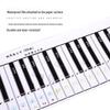 88-Tasten tragbares Handrollklavier mit Fingerpositionsdiagramm