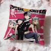 Anime S-SOUL E-EATER Cushion Cover Premium Comfort Reversible Pillow Cove -Two in One Design for Any Room & Car Interior