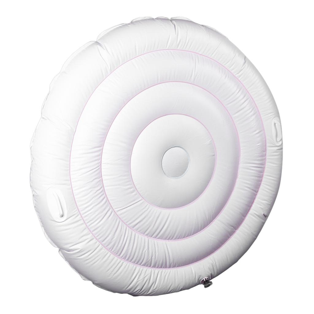 Inflatable Hot Tub Cover Energy Saving Foldable Round Protective Rain Overflow Cover for Spa Hot