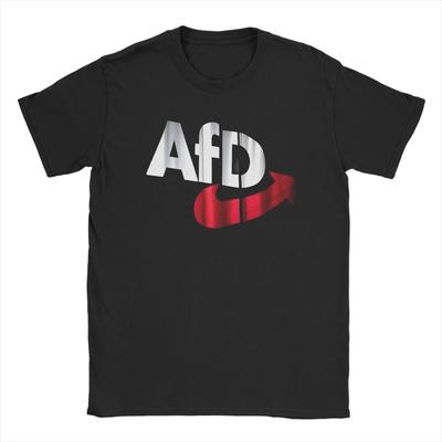Alternative Afd Germany T Shirt AFD German Logo Fashion T Shirts ShortSleeved Y2K Tshirt Cotton Crew Neck Plus Size Clothing
