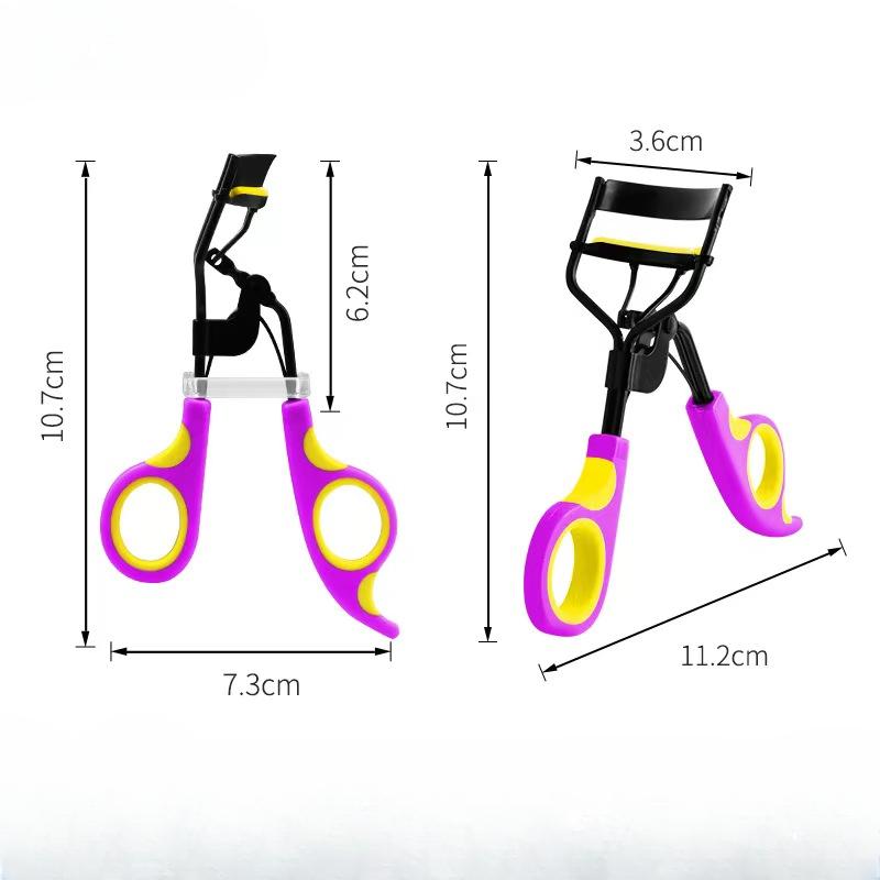 Mit 10 Stück Ersatzpads Wimpernbieger Damen Professionell Wimpernbiegezange Clips Langanhaltendes Augen Make-up Schönheitswerkzeuge