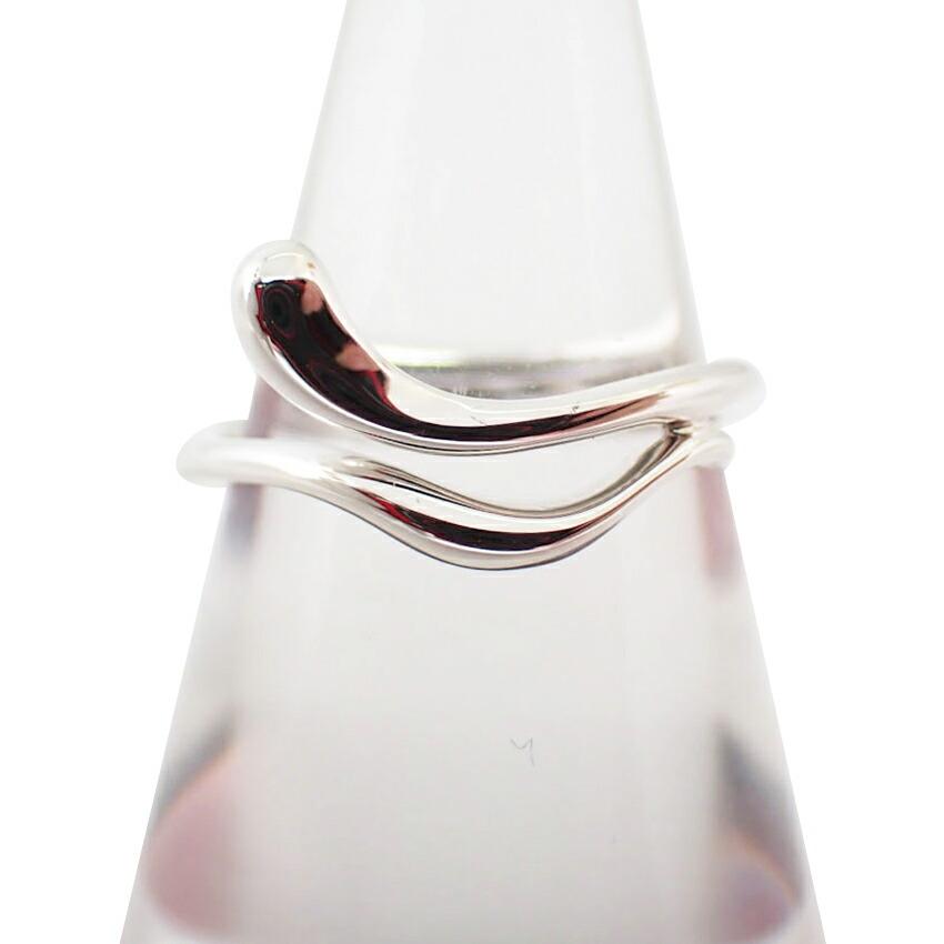 

[Б/у] TIFFANY/Tiffany 925 Elsa Peretti Кольцо Нет. 7.5 [г368-32]