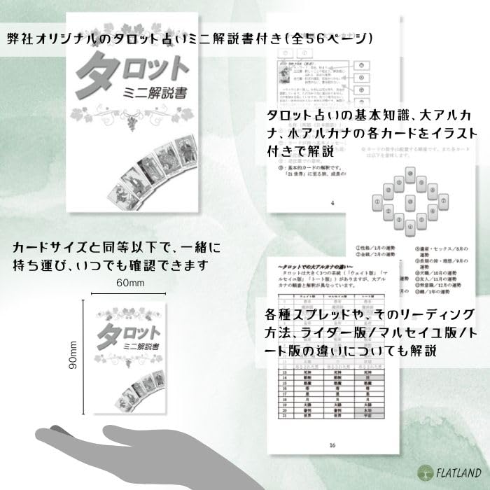 Nicoletta Ceccoli Tarot Reading Japanese Instruction Manual 78 Tarot Cards Tarot, Instructions, Included, Authentic,