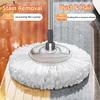 Automatic Spin Mop Hand-Free Automatic Dehydration Mop for HomeCleaning Spin Mop Bucket 6 Microfiber Refills Household Cleaning