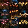 Solar-Powered Halloween Pumpkin Skeleton Ground Lights - Waterproof Outdoor Garden Decor