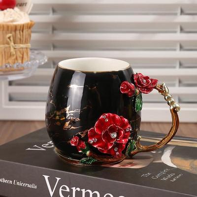 Shangqi Enamel Ceramic Tea & Coffee Cup