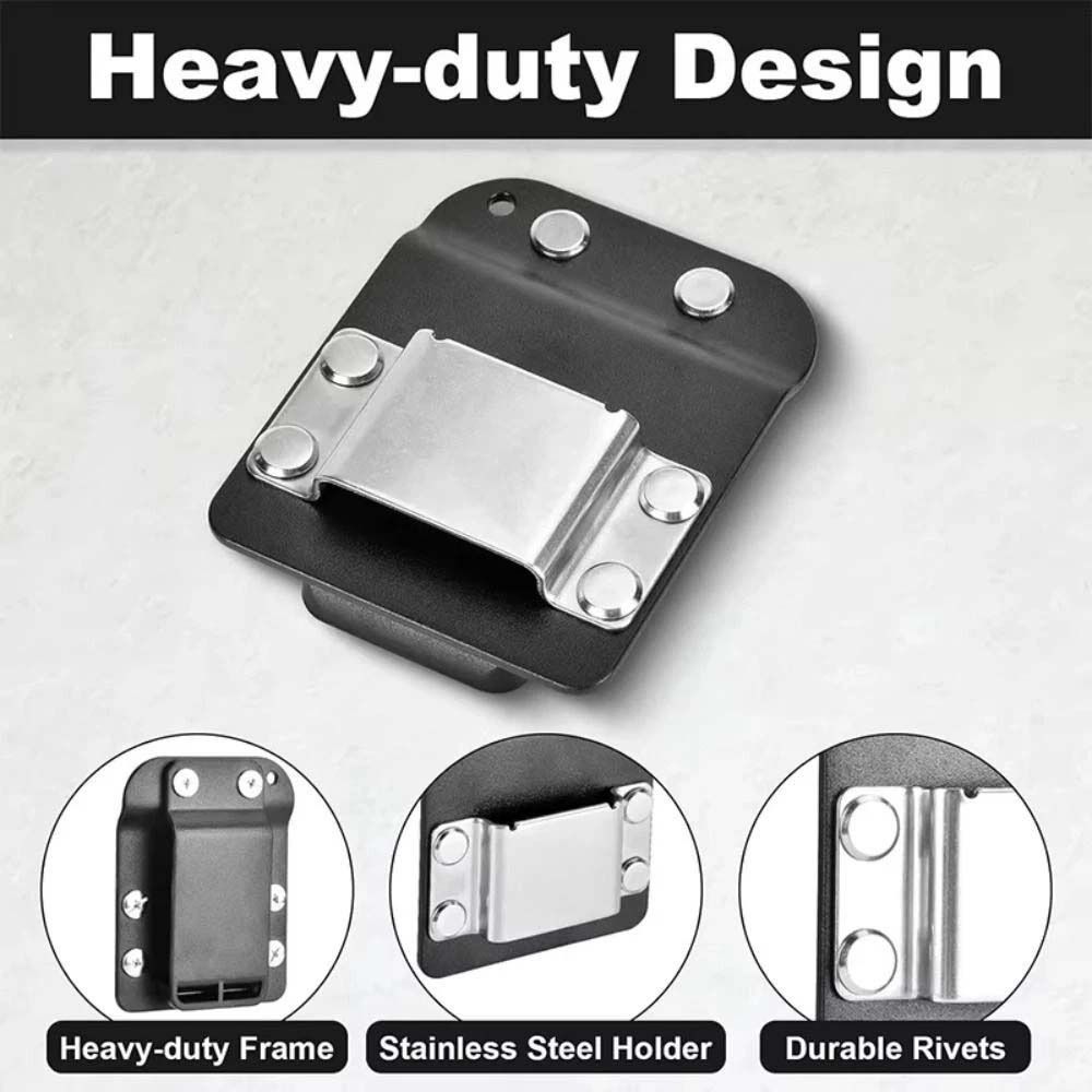 Συμπαγής Σφιγκτήρας Ζώνης Δράπανου Χωρίς Χέρια Μετροταινία Κλιπ Ανάρτησης Κλιπ Ζώνης Ηλεκτρικού Δράπανου