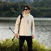Men Women 3-in-1 Waterproof Windproof Hiking Jacket With Removable Fleece Liner Full Seam Taped Outdoor Shell
